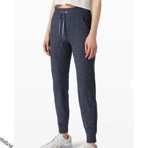 Lululemon Ready to Rulu Joggers 6 Women Heathered Peri Purple/Black